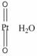 Platinum(IV) oxide monohydrate