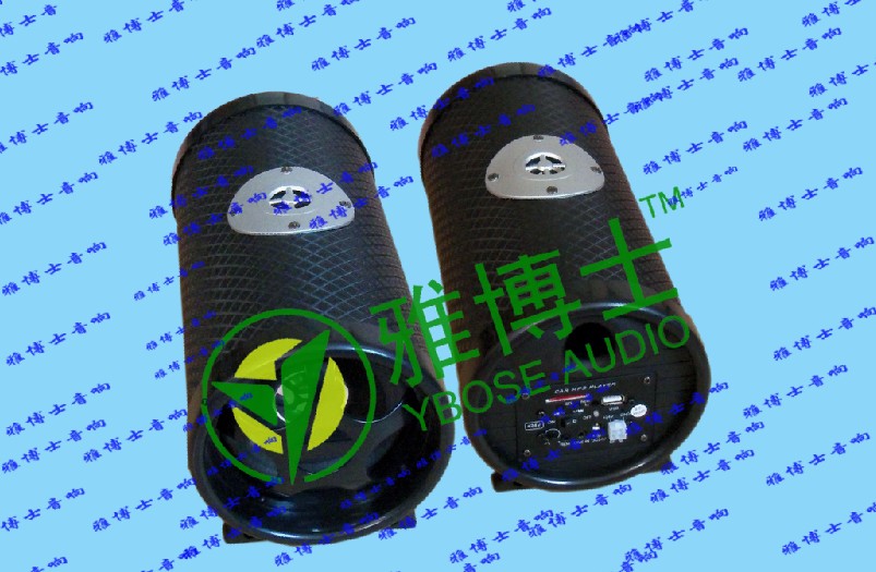 ec21 雅博士音响厂 5寸低音炮插卡带高音音响 汽车低音炮高清图片