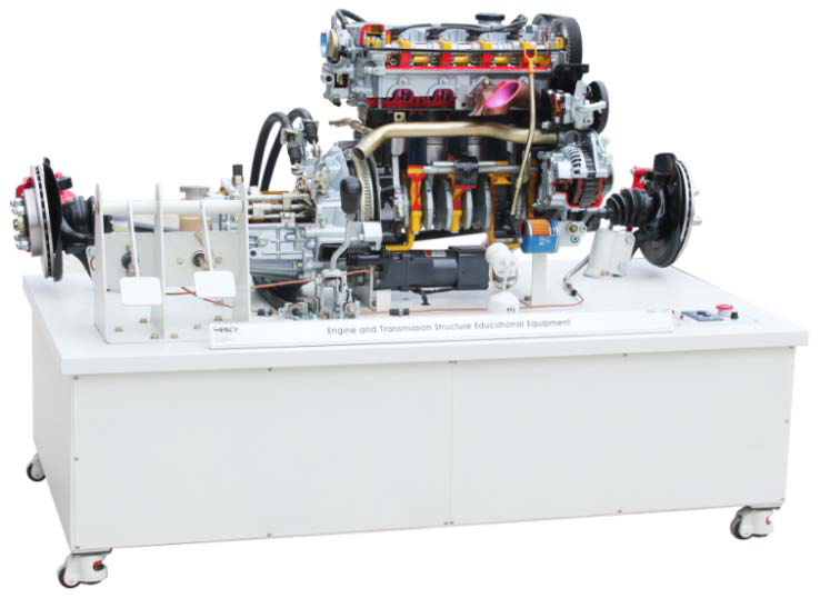 Gasoline Engine with Transmission Training Equipment