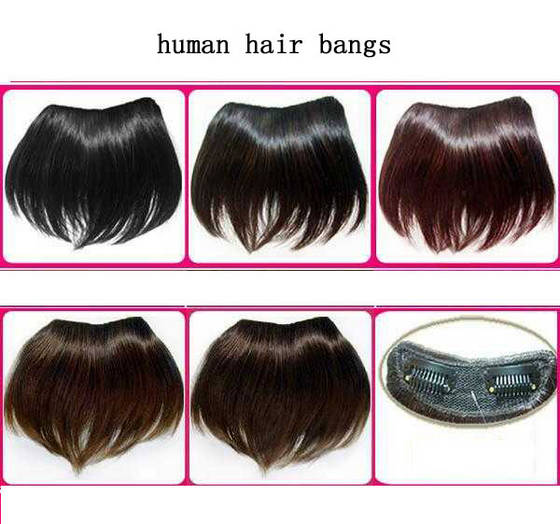 Human Hair Bangs