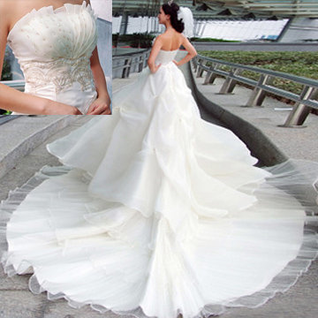 materials for a wedding dress