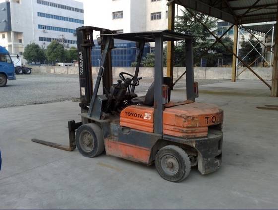 toyota used forklift truck #7