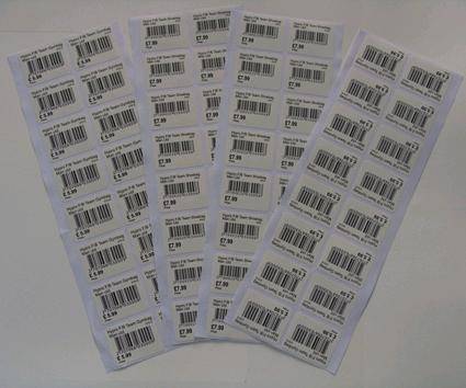 barcode label sticker. Adhesive Label,PVC Label,PVC