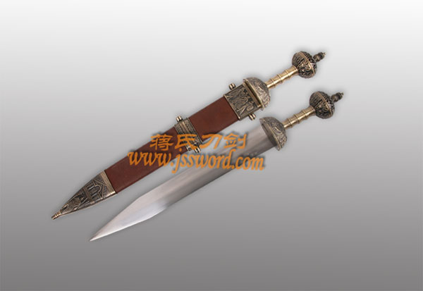 蒋氏刀剑-棕色罗马剑