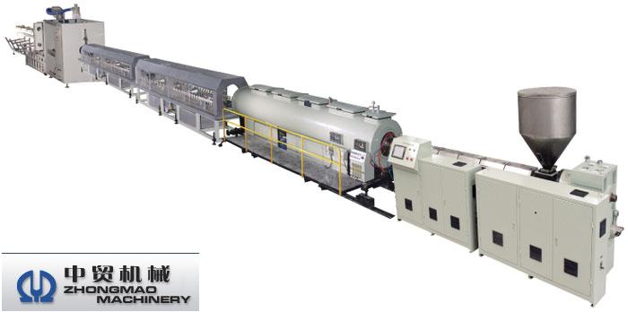 HDPE gas pipe extrusion Line