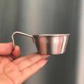 Outdoor Camping Stainless Steel Measuring Mug with Handles 400ml