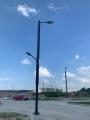 Powered Solar Street Light Posts