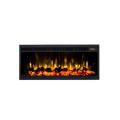 Remote Control LED Lighting Linear Wall Mounted Electric Fireplace