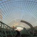 Large-Span Arch Steel Structure Dry Coal Shed Steel Space Frame Price