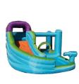 Home Use Inflatable Water Slide with Water Gun