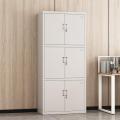 Three-Section Filing Cabinet File Storage Solution for Home or Office Use with Lock