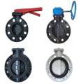 PVC CPVC FRPP PE ABS PPH Butterfly Valves