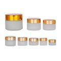 Empty Glass Cosmetic Cream Jar Face Cream Jar Bottle Container Factory Manufacturer