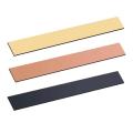 Dekoar Flaxible Colored 201/304/326 Stainless Steel Flat Strip Tile Trim for Interior Decoration