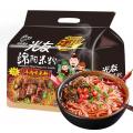 OEM Wholesale 135g Beef Flavor Instant Rice Noodles Non Fried Rice Vermicelli Boxes Factory Supply