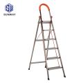 6 Steps Aluminum Extension Step Ladder Aluminium EN131 Ladder