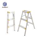 Aluminum Doubl Side Step Stool Ladder
