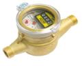 Manipulation Preventive Cap for Tangential Wing-type Highly-sensitive Wet Water Meter