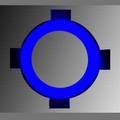Ring Shape Blue LED Backlight