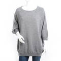 Women's Cashmere Sweater Bat Sleeves