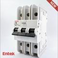 ENTEK Miniature Circuit Breaker, 20A, Three Poles, C Curve, UL 489 MCB