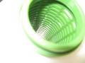 Trilobal Polyester Embroidery Thread 120D/2 Raw White On Dye Tube