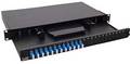 FPP124 1U Sliding Rack Mount Fiber Optic Patch Panel