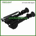 6-9 Inch Harris Mount QD Foldable Tactical Mount Bipod Butterfly Bi-pod for Hunting Scope