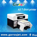 Garros Digital T-shirt Printer Garment White Black T-shirt Printing Machine
