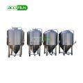 Stainless Steel Conical Beer Storage Fermentation Tank with Cooling Jacket