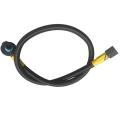 Car Tire Inflator Nylon Flexible Hose and Tire Valve Fine Thread, Car Accessory, Universal Fit