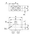 26.5GHz40GHz  Two Channels Power Divider
