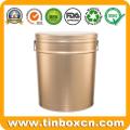 6.5 Gallon Large Popcorn Tin Can with Handle for Wholesale and Customization
