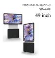 49 Inch Rotatable Advertising Machine Can Be Used in Hotel Exhibition Halls