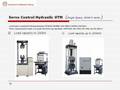 Single Space Hydraulic Universal Testing Machine