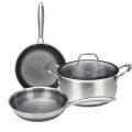 RW12301-6R 6PCS  Stainless Steel Cooker Set