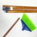 VDEX Wholesale Wooden Grain PVC Broomsticks Wood Pole Broom Stick Wooden Handle Broom and MOP Sticks