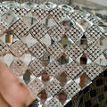 24 Row Crystal Rhinestone Chain Trimming Rhinestone Mesh Net