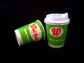 Double Wall Paper Cup 8oz Coffee Cup Wake Up Cup