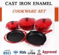 Hot Sale Enameled Cast Iron Cookware Set
