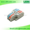 Mini Quick Wire Connector Universal Wiring Cable Connector Push-in Conductor