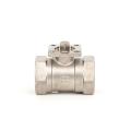1pc Threaded Ball Valve with Stainless Steel Material 1000WOG
