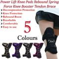 LTG PRO Power Lift Knee Support Pad Joint Brace Rebound Spring Force Running Sports