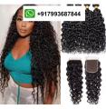 Water Wave Bundles with Closure Brazilian Human Hair Available