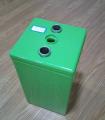 ABS Materials Green Color High Temper 2V BOXES Storage Battery Containers