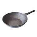 Granite Multi Stone Inoble Coating Frying Pan, Nano Silver Marble Wok Frypan