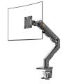 Modern Desk Mount Monitor Raisers LCD Bracket VESA Compatible for Large Screen