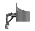Ultrawide Heavy Duty Adjustable Gas Spring Monitor Arm with Cable Management for Dual Screens