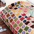 100% Hand Crochet Blanket Throw
