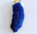 Color Rabbit Foot Key Chain Good Lucky Key Chain